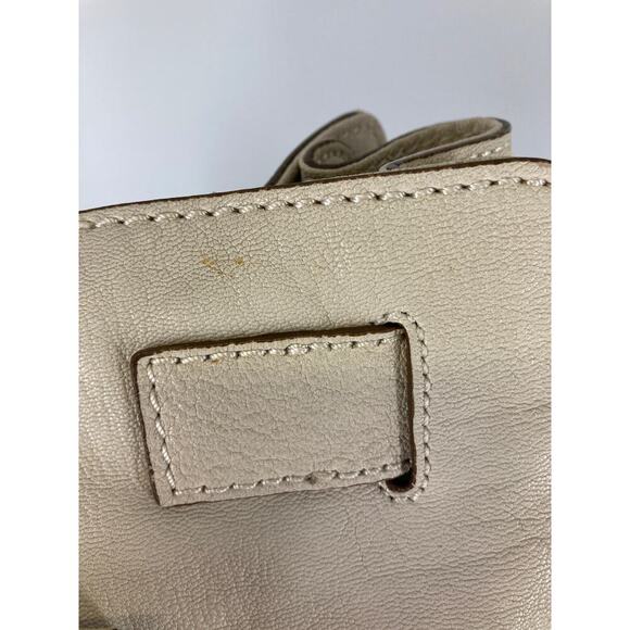 MICHAEL KORS HAMILTON LARGE IVORY LEATHER SHOULDER BAG - Picture 6 of 16